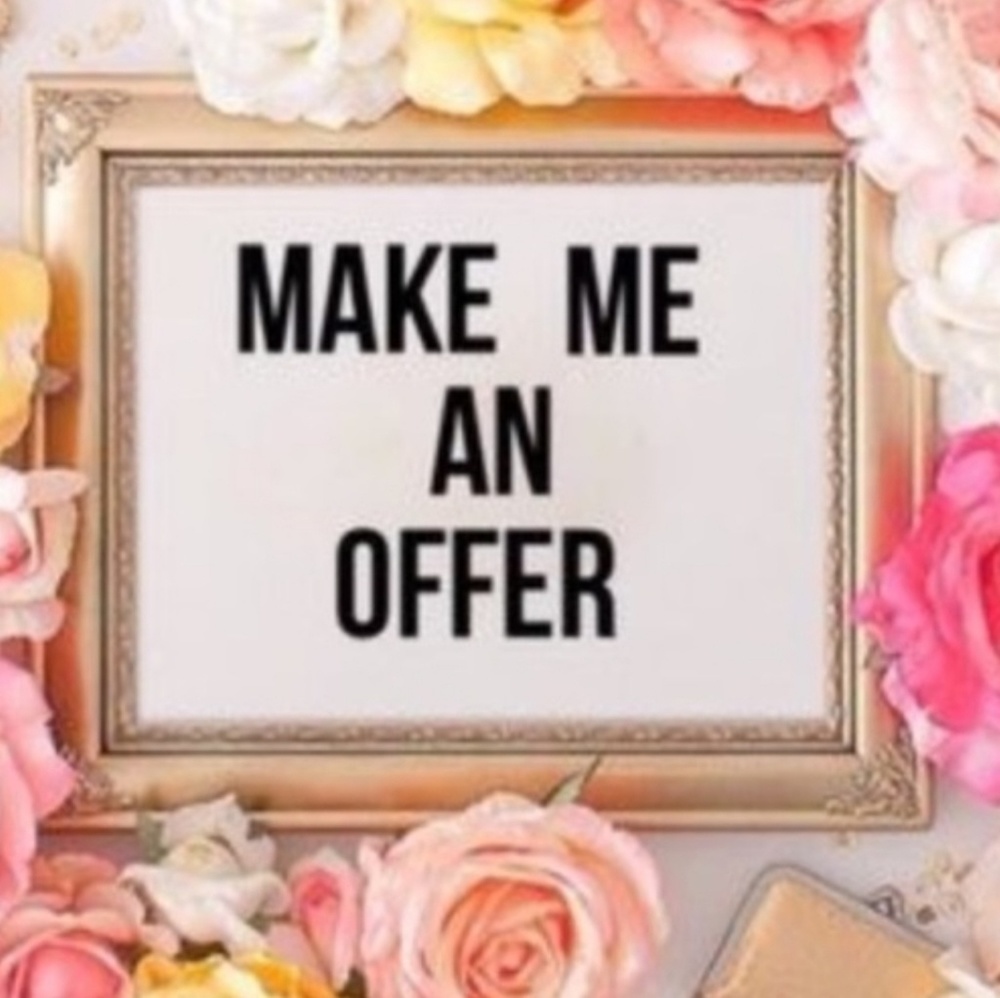 Make an offer on any of my items
